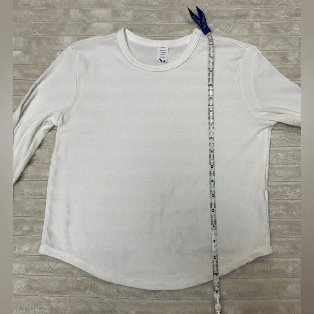 Old Navy: Set of (2) Girls UltraLite Long Sleeve Rib-Knit Tees, Size L (10-12)